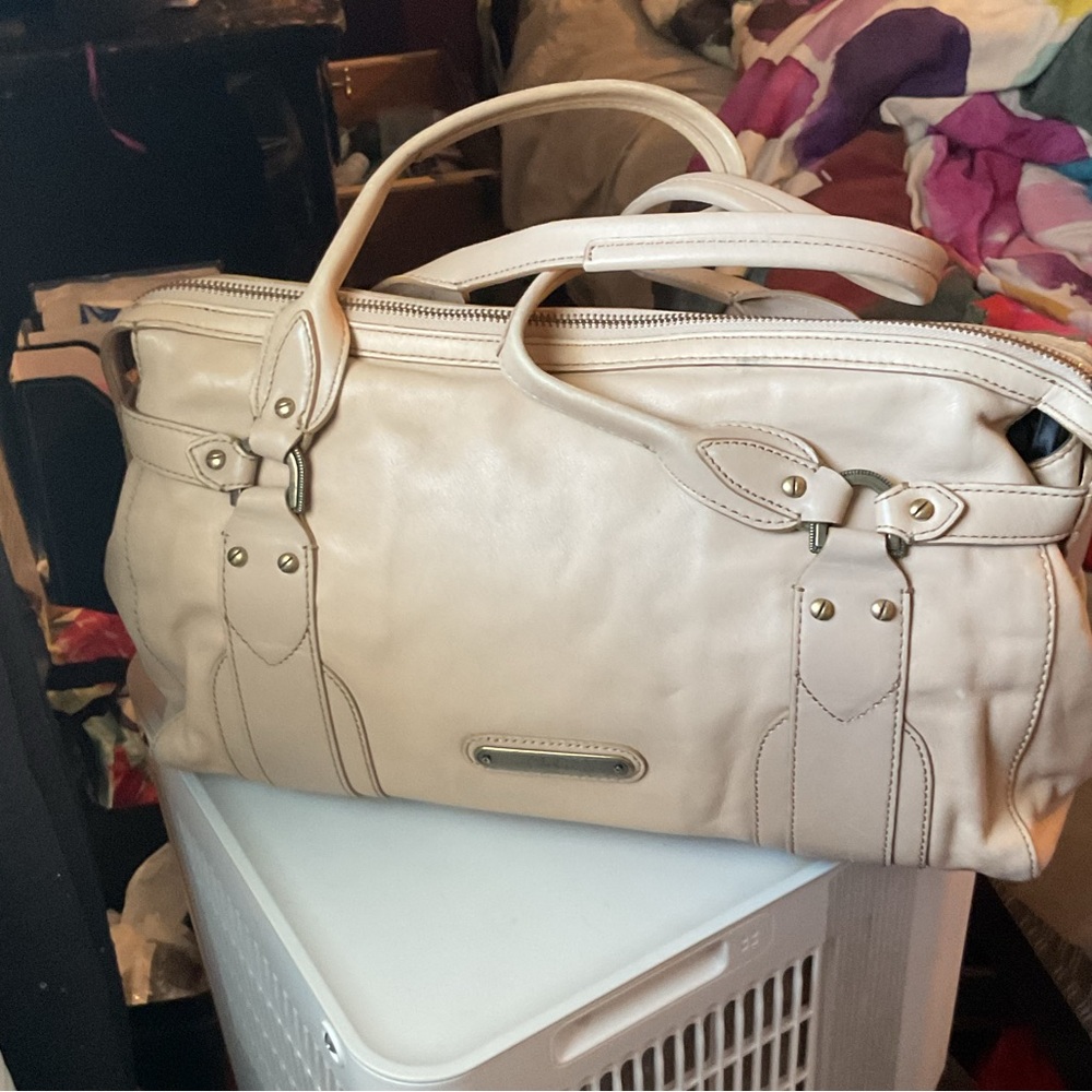 Cole Haan creamy leather hand /shoulder bag